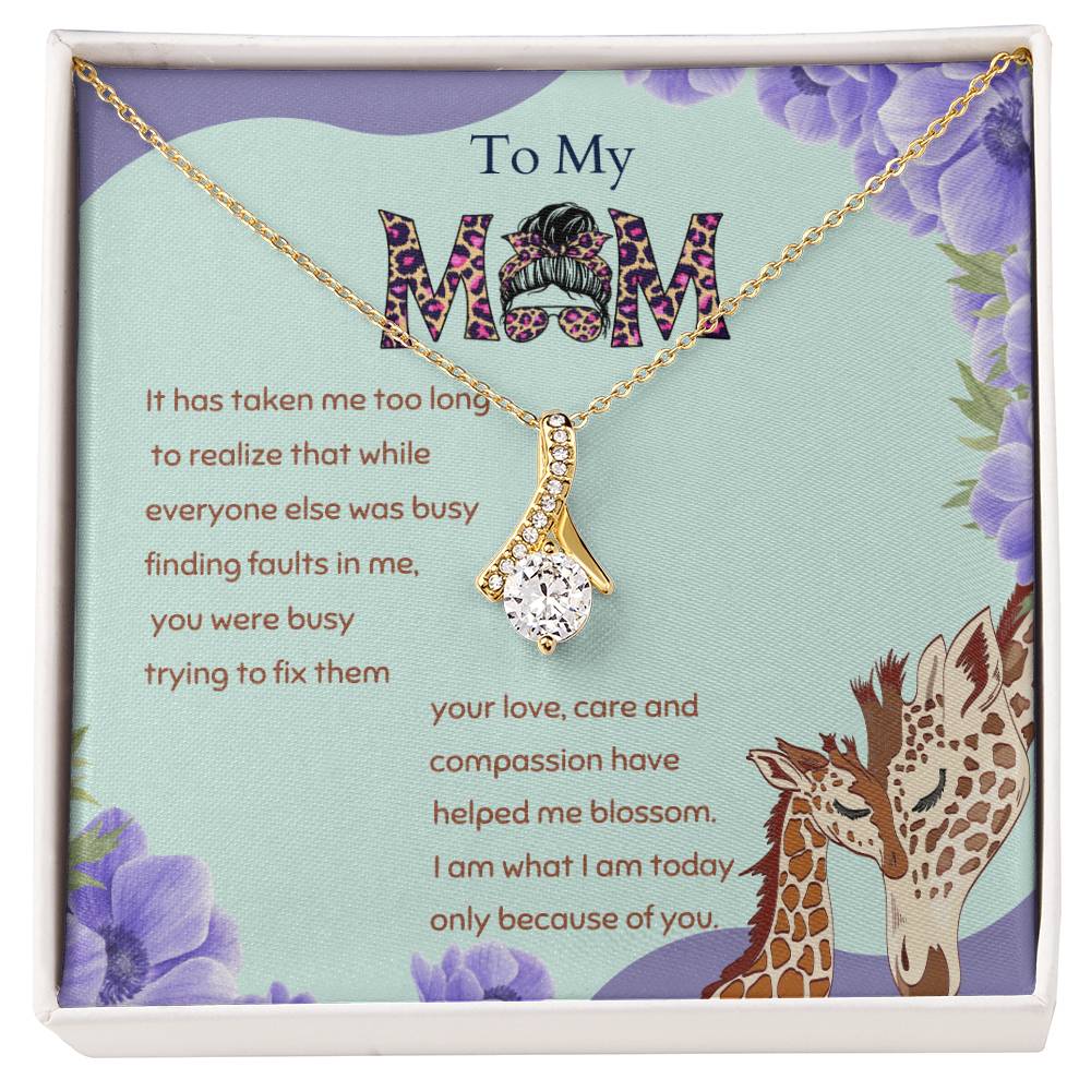 Gift for Mom  Mother's Day Gift Alluring Beauty Necklace