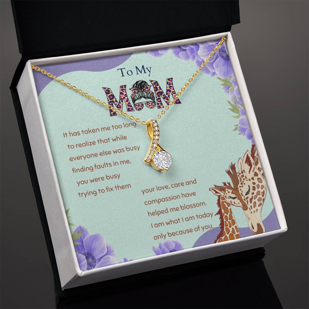 Gift for Mom  Mother's Day Gift Alluring Beauty Necklace