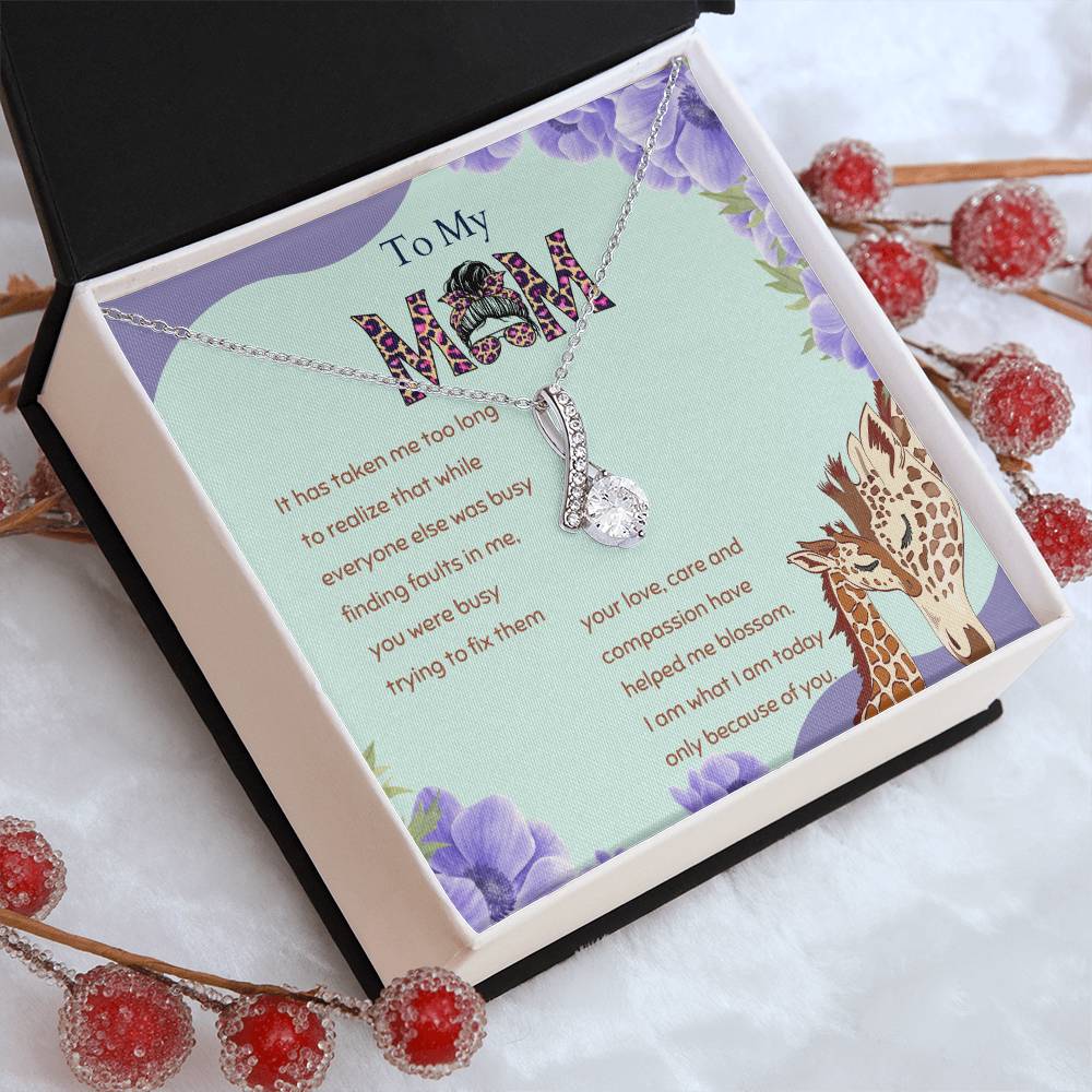 Gift for Mom  Mother's Day Gift Alluring Beauty Necklace