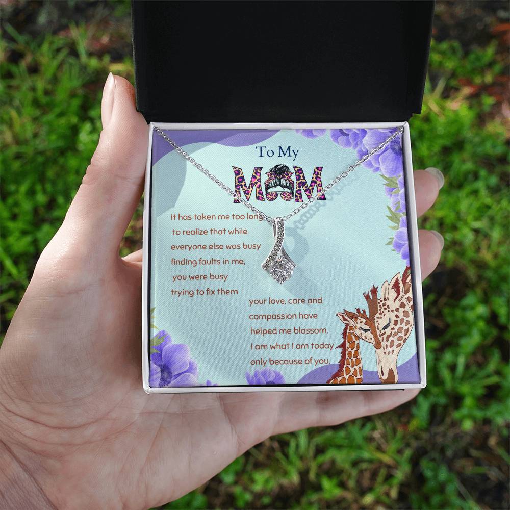 Gift for Mom  Mother's Day Gift Alluring Beauty Necklace