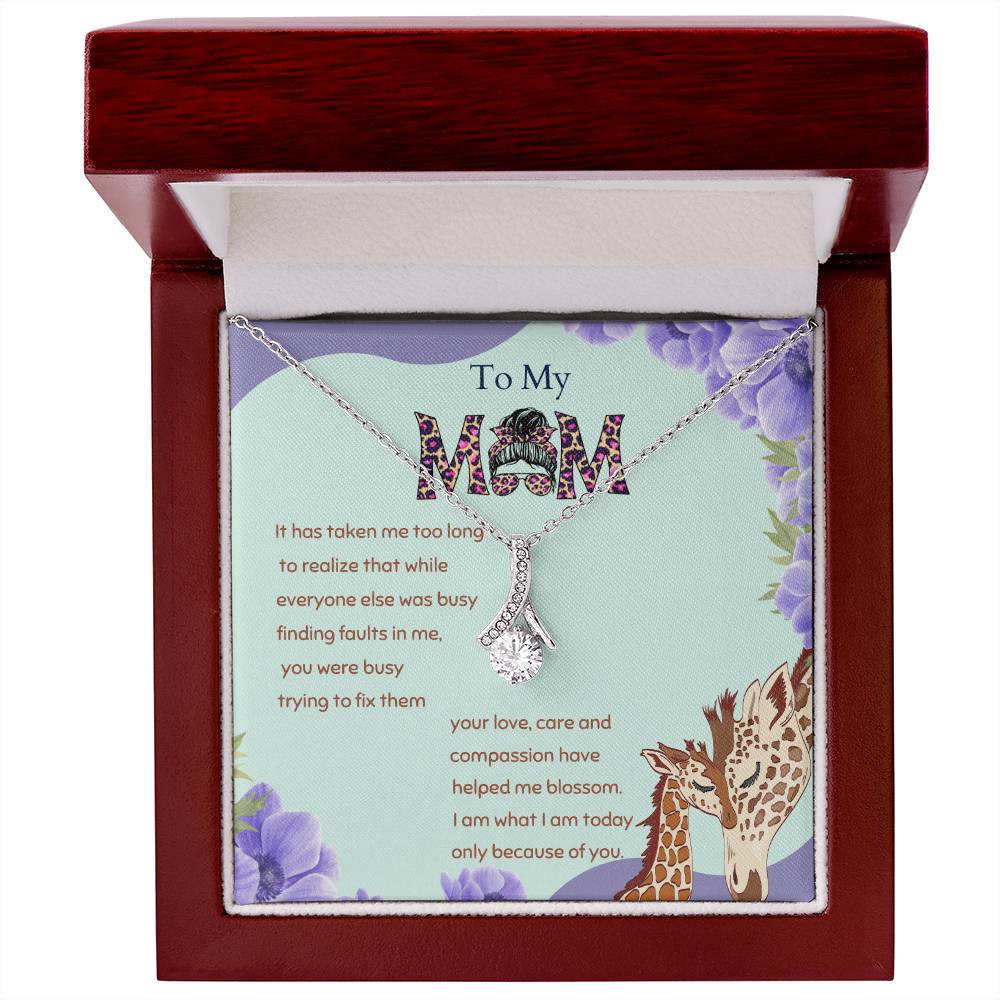 Gift for Mom  Mother's Day Gift Alluring Beauty Necklace